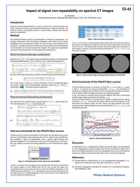 -42 Impact of signal non-repeatability on spectral CT images