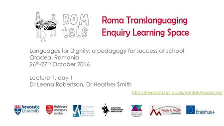 Languages for Dignity: a pedagogy for success at school