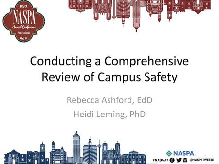 Conducting a Comprehensive Review of Campus Safety