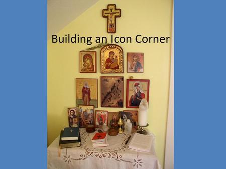 Building an Icon Corner