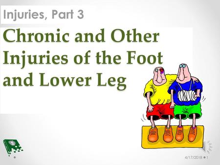 Chronic and Other Injuries of the Foot and Lower Leg