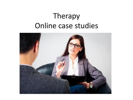 Therapy Online case studies