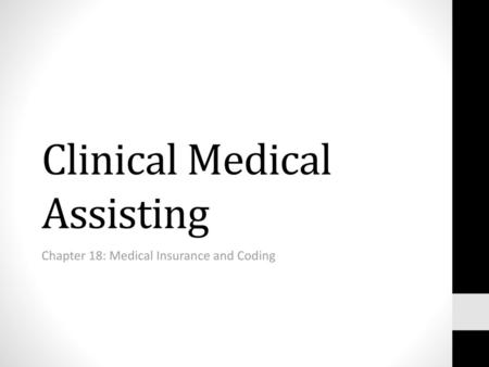 Clinical Medical Assisting