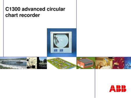 C1300 advanced circular chart recorder