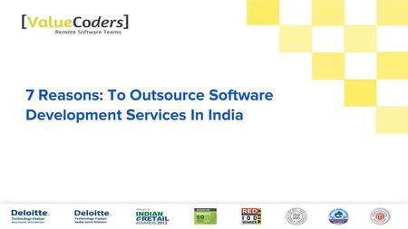 7 Reasons: To Outsource Software Development Services In India