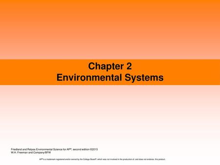 Environmental Systems