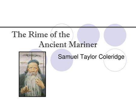 The Rime of the Ancient Mariner