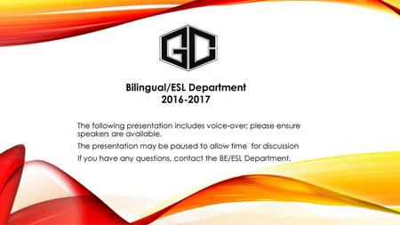 Bilingual/ESL Department