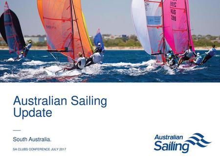 Australian Sailing Update