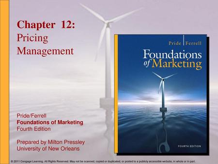 Chapter 12: Pricing Management