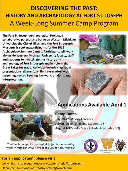 Applications Available April 1