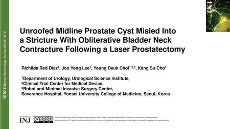 International Neurourology Journal 2013;17:34-37