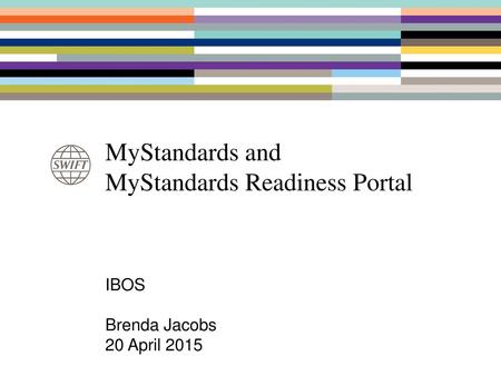 MyStandards and MyStandards Readiness Portal