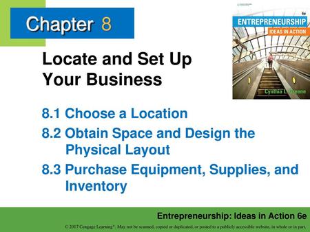 Locate and Set Up Your Business