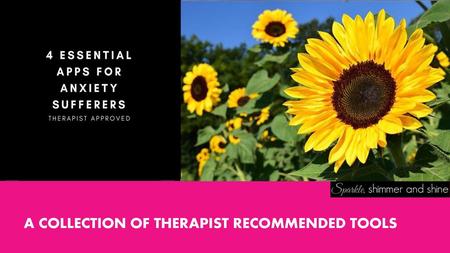 A collection of therapist recommended tools