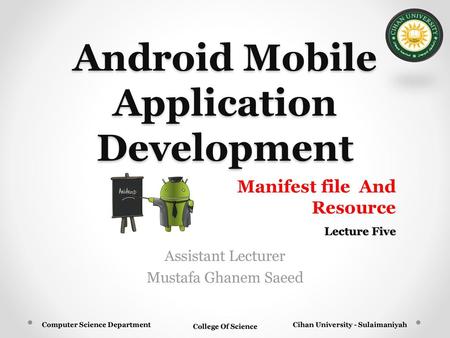 Android Mobile Application Development