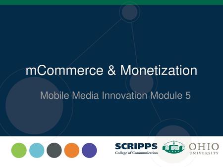 mCommerce & Monetization