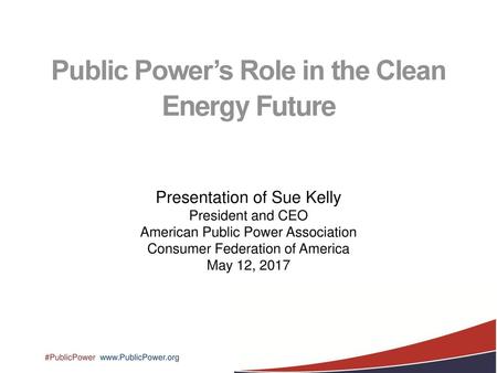 Public Power’s Role in the Clean Energy Future