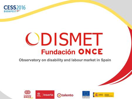 ODISMET Initiative promoted by the ONCE Foundation in 2014