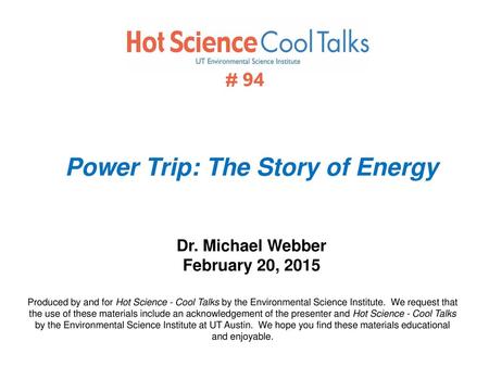 Power Trip: The Story of Energy