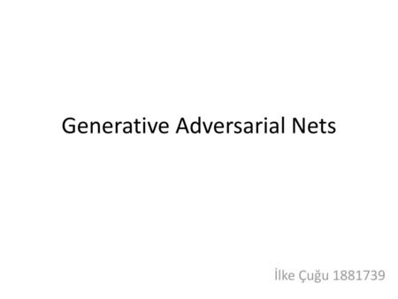 Generative Adversarial Nets