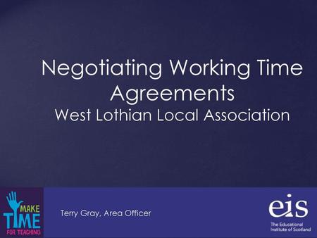 Negotiating Working Time Agreements