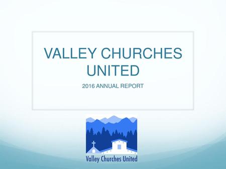 VALLEY CHURCHES UNITED