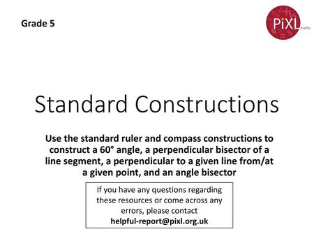 Standard Constructions