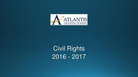 Civil Rights 2016 - 2017.