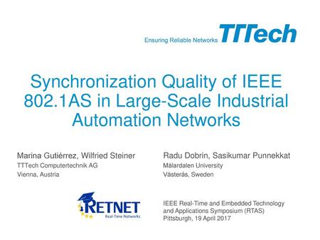 Synchronization Quality of IEEE 802