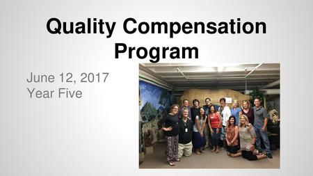 Quality Compensation Program