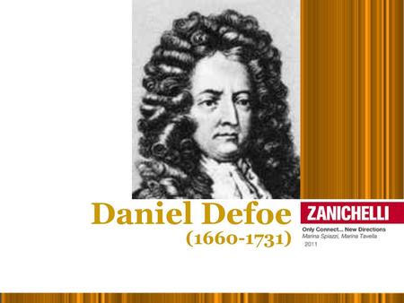 Daniel Defoe (1660-1731).