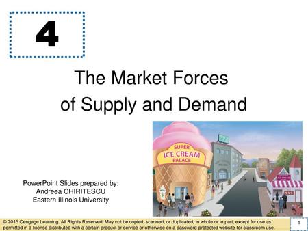 The Market Forces of Supply and Demand