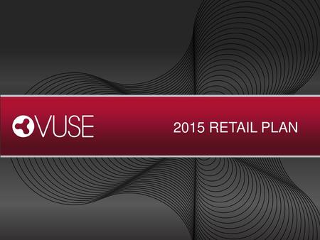 2015 Retail plan.