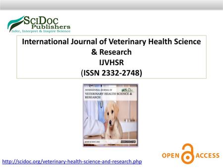 International Journal of Veterinary Health Science & Research