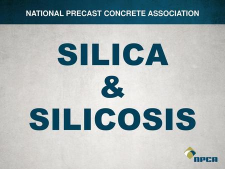 NATIONAL PRECAST CONCRETE ASSOCIATION