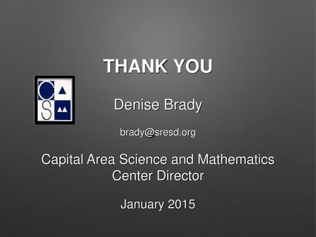 Capital Area Science and Mathematics Center Director