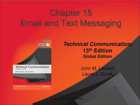 Chapter 15  and Text Messaging