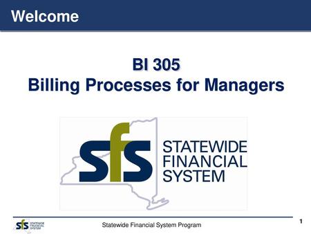 Billing Processes for Managers