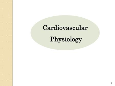 Cardiovascular Physiology.