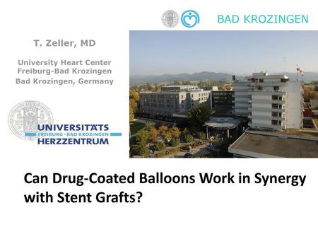 Can Drug-Coated Balloons Work in Synergy with Stent Grafts?