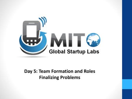 Day 5: Team Formation and Roles