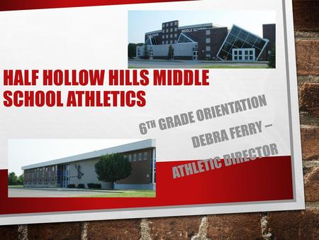 Half Hollow Hills Middle School Athletics