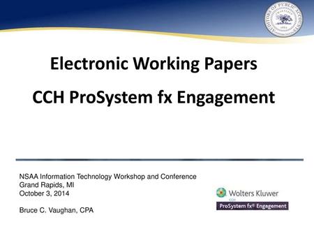 Electronic Working Papers