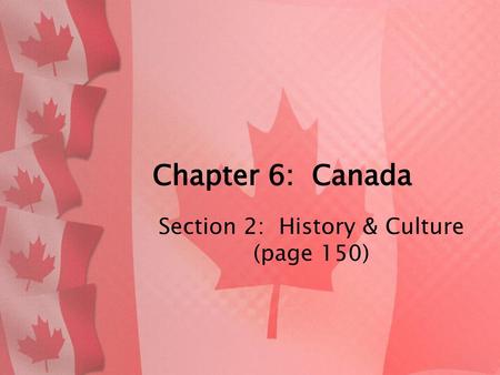 Section 2: History & Culture (page 150)