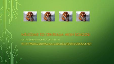 Welcome To Centralia High School!