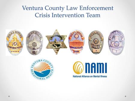 Ventura County Law Enforcement Crisis Intervention Team