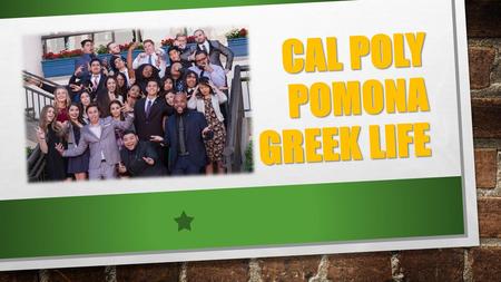 Cal Poly Pomona Greek Life