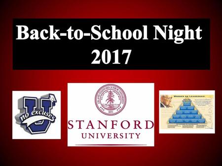 Back-to-School Night 2017.