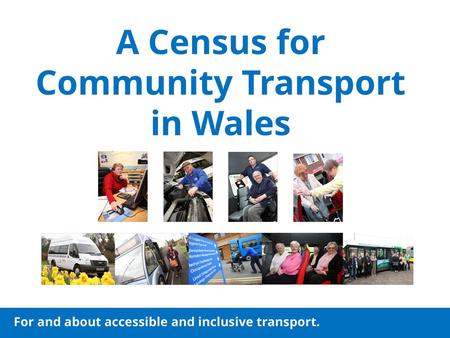 A Census for Community Transport